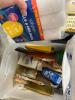 Mixed Lot Workshop Tools, Paint Supplies, Fasteners, Craftsman Drill Bits, Valspar Rollers, Organizers - 12