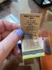 Slide Rule with Leather Case, Towle Business Card Holder and Hunts Matchbook - 6