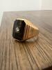 14K Gold Men&rsquo;s Signet Ring with Black Onyx