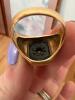 14K Gold Men&rsquo;s Signet Ring with Black Onyx - 2