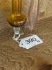 Pair Korean Etched Glass Bud Vases - 6