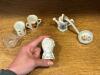 Miniature Porcelain & Glass Novelty Item Collection - 2