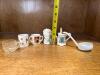 Miniature Porcelain & Glass Novelty Item Collection - 3