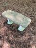 Concrete Garden Bench &ndash; Faux Wood Rustic Style - 3