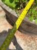 24" Wooden Whiskey Barrel Planter - 5