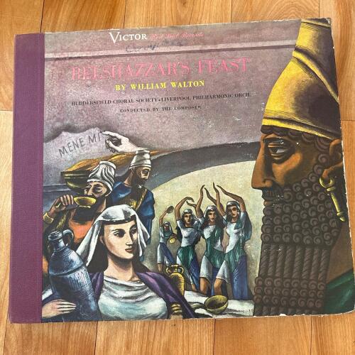 Vintage Victor Red Seal Album Set: William Walton's Belshazzar's Feast