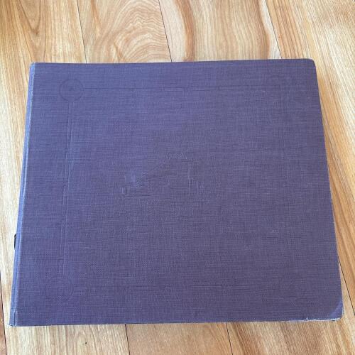Vintage Record Album with Victor, Victrola, Columbia & London 78 RPM Discs