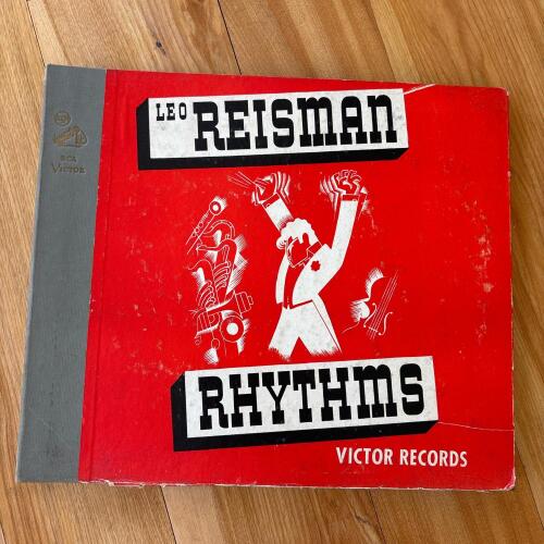 Vintage Leo Reisman &ldquo;Rhythms&rdquo; 78 RPM Album from Victor Records