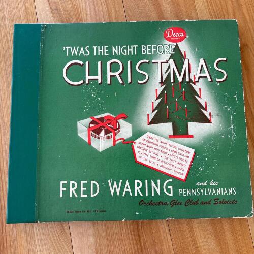 Vintage Decca 78 RPM Christmas Album Set: Fred Waring & His Pennsylvanians