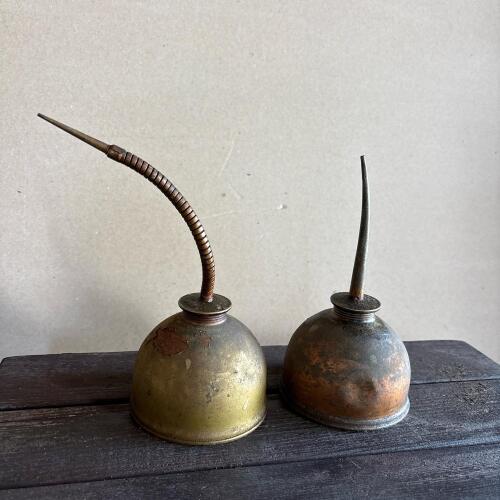 Vintage Metal Oil Cans
