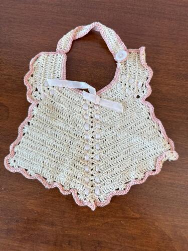 Hand-Crocheted Baby Bib