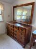 Dresser with Large Mirror