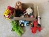 Mixed Children&rsquo;s Lot: Fisher-Price Airplane, SpongeBob Ball