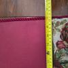 Floral Tapestry Lap Tray, 16"x13", Burgundy Trim with Tassels - 3