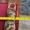 Floral Tapestry Lap Tray, 16"x13", Burgundy Trim with Tassels - 4