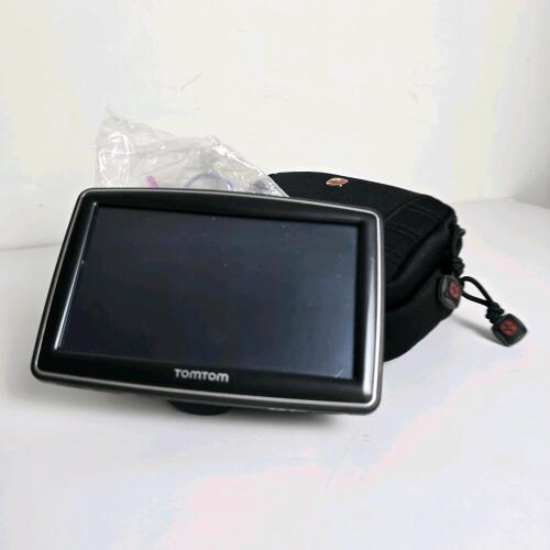 TomTom XXL 5&rdquo; Automotive GPS, Suction Cup Mount, Carrying Case