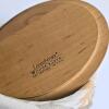 Longaberger American Cancer Society Basket 2003, Lid, Floral Liner, Glass Insert, 6" Diameter - 2