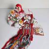 Quebec Winter Carnival Bonhomme Mascot Figurine & Sash Lot, 400th Anniversary 2008 Special, Pins