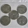 Canada 2003 Queen Elizabeth II 50th Coronation 5-Coin Set w/ Booklet, 50-Cent Uncirculated - 2