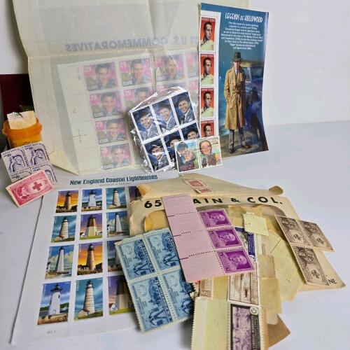 Mixed Lot of U.S. Stamps, Various Themes