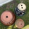 Mixed Lot of Four Ceramic and Terracotta Garden Planters and Clay Pitcher - 8