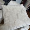 J. Raymond Skirted Swivel Armchair with Cream Floral Upholstery - 5