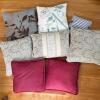 Lot of Assorted Throw Pillows