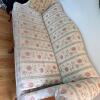 Laine of Hickory Queen Anne Style Sofa with Floral Upholstery - For Restoration - 3
