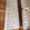 Laine of Hickory Queen Anne Style Sofa with Floral Upholstery - For Restoration - 11
