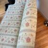 Laine of Hickory Queen Anne Style Sofa with Floral Upholstery - For Restoration - 14