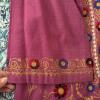 Traditional Women's Embroidered Cotton Tunic from Pakistan, Size Small - 4