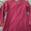 Traditional Women's Embroidered Cotton Tunic from Pakistan, Size Small - 6
