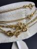 Assorted Gold Necklaces with Black Stone Pendant, 10K & 14K, 10.3g Total Weight - 8