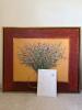 37.5"x32" G. Malsan Acrylic Floral Painting "Je Te Menerai en Voyage d&rsquo;Amour" - 20