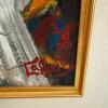 24"x28" Alain Cassoudeb&aacute;t &ldquo;Hier d&eacute;j&agrave;&rdquo; Original Oil Painting - 3