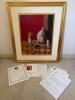 25.75"x29.5" H.E. Kuckein Original Still Life Oil Painting - 11