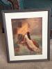 15" x 18" Rock of Ages Victorian Chromolithograph H. Hallett & Co.