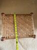 Woven Rush Seat Wooden Footstool - 4