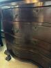 Antique Serpentine Secretary Desk - 6