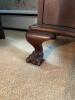 Antique Serpentine Secretary Desk - 7