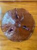 Federal Glass Sharon Cabbage Rose Footed Depression Glass Cake Plate - 4
