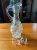 Cut Glass Crystal Cruet Pitcher