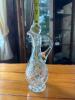 Cut Glass Crystal Cruet Pitcher - 2