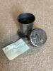 Antique 1897 Cyclists Cup Collapsible Travel Cup