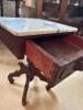 Victorian Marble-Top Side Table - 3
