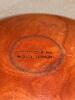 Set of Two Hand Carved Salad Bowls - 3
