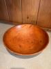 Set of Two Hand Carved Salad Bowls - 5