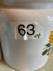 4-Piece Ceramic Sunflower Kitchen Canister Set - 6