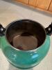Le Creuset Green Enamel-On-Steel Traditional Teakettle - 2
