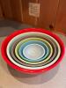 Martha Stewart Collection 5-Piece Plastic Nesting Mixing Bowl Set